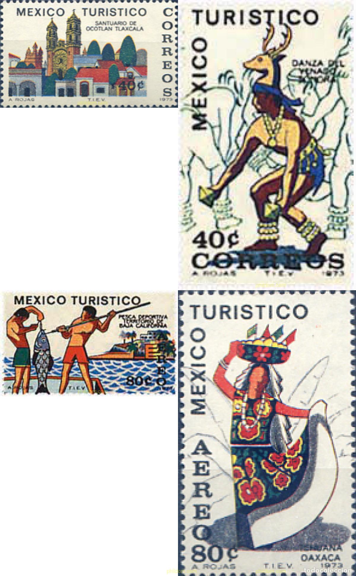 Sellos: 48587 MNH MEXICO 1973 TURISMO