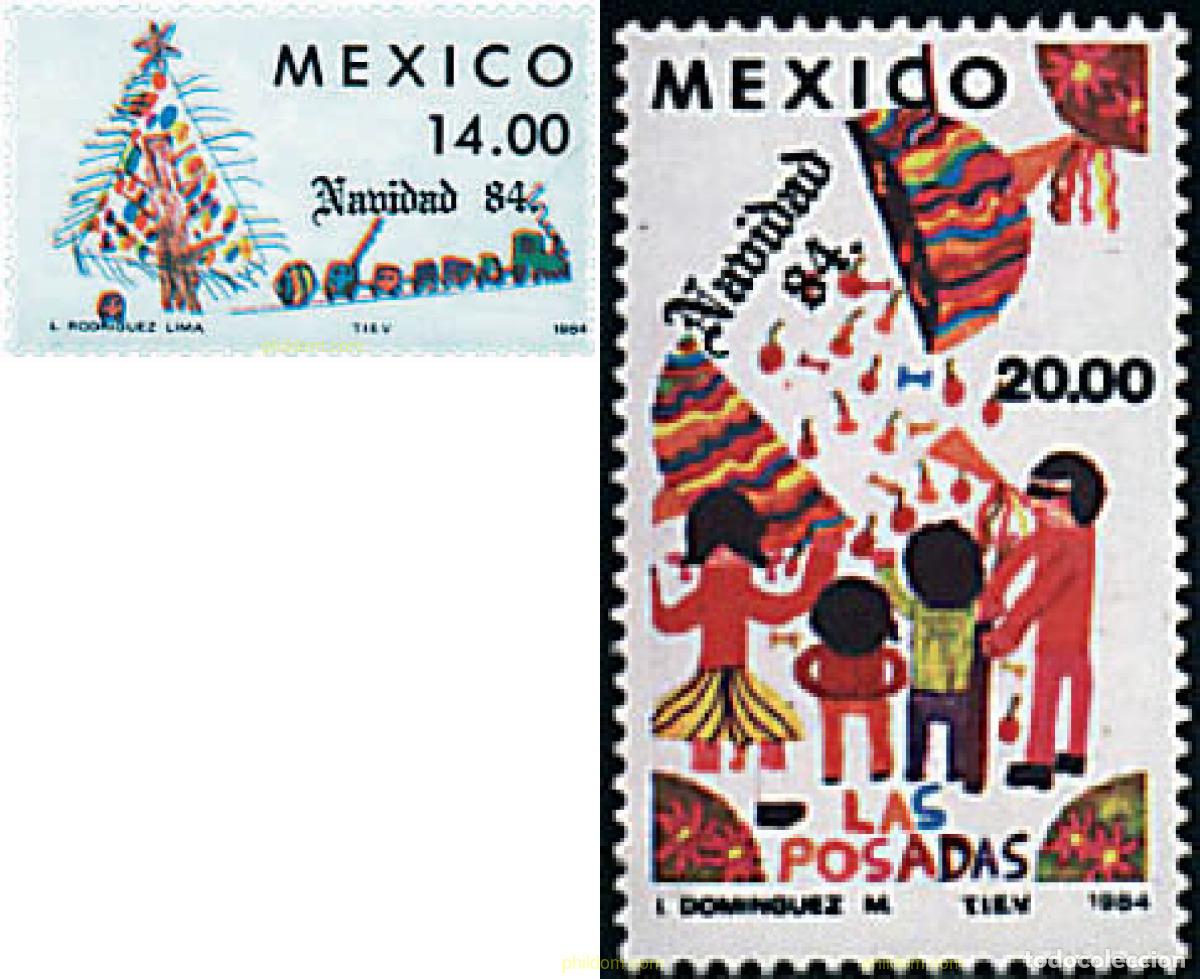 Sellos: 61226 MNH MEXICO 1984 NAVIDAD
