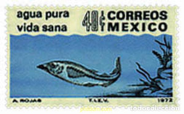 Sellos: 343190 MNH MEXICO 1972 PROTECCION DE LA NATURALEZA