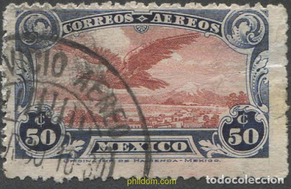 Sellos: 657900 USED MEXICO 1922 AGUILA