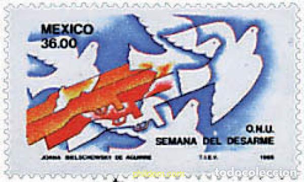 Sellos: 76573 MNH MEXICO 1985 SEMANA DEL DESARMAMENTO