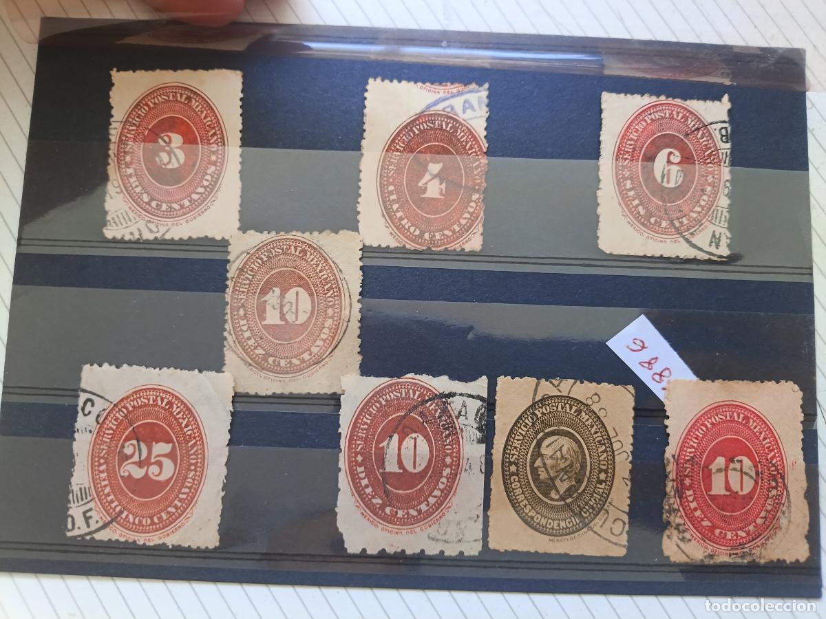 Sellos: M&eacute;xico. Lote de sellos 1886 - Foto 1
