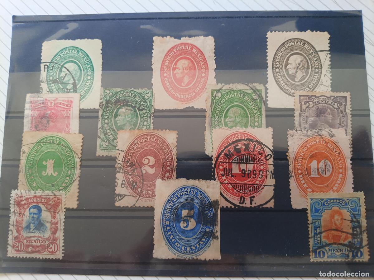 Sellos: M&eacute;xico. Lote de sellos - Foto 1
