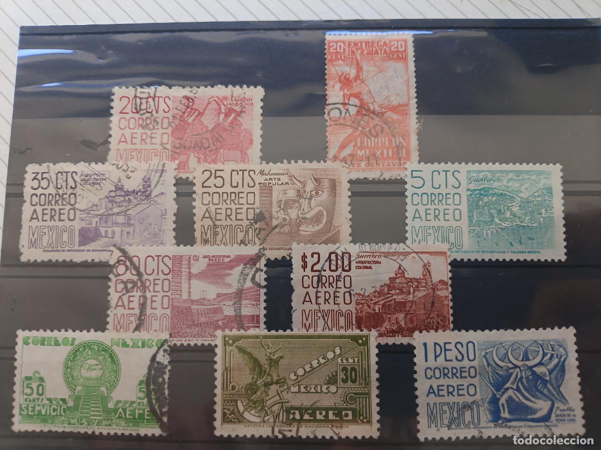Sellos: M&eacute;xico. Lote de sellos