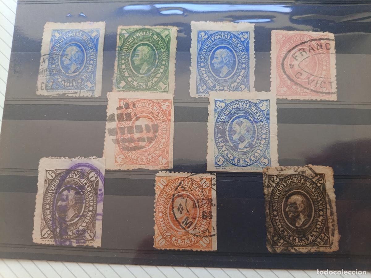 Sellos: M&eacute;xico. Lote de sellos - Foto 1