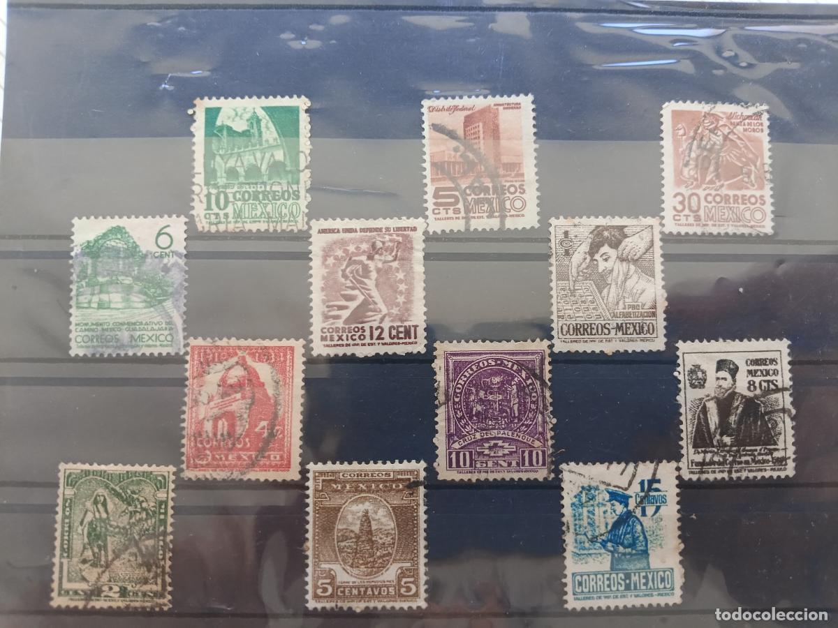 Sellos: M&eacute;xico. Lote de sellos - Foto 1