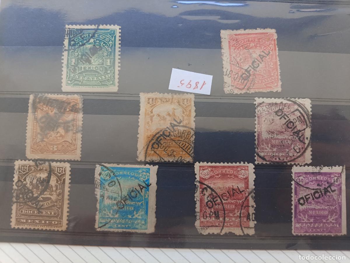 Sellos: M&eacute;xico. Oficial. Lote de sellos