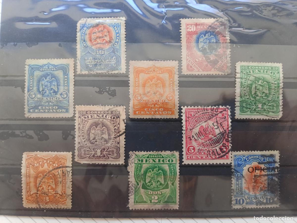 Sellos: M&eacute;xico. Lote de sellos