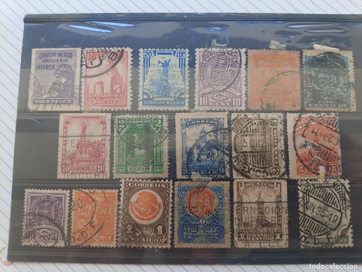 Sellos: M&eacute;xico. Lote de sellos - Foto 1