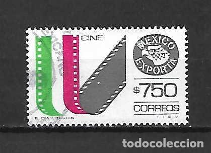Sellos: M&eacute;xico Exporta CINE. M&eacute;xico. sello a&ntilde;o 1985