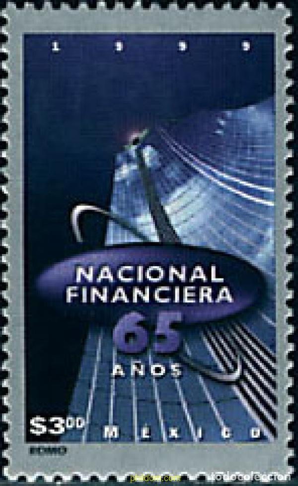 Sellos: 46532 MNH MEXICO 1999 65 ANIVERSARIO DE LA NACIONAL FINANCIERA