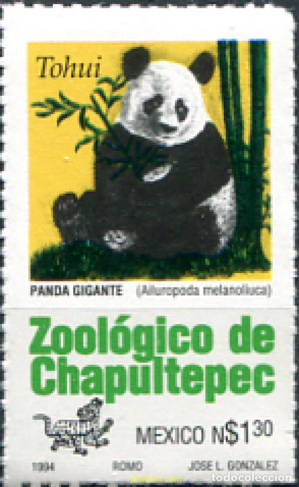 Sellos: 54073 MNH MEXICO 1994 ZOOLOGICO DE CHAPULTEPEC - Foto 1