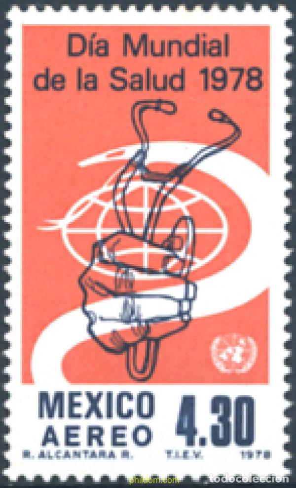 Sellos: 582581 MNH MEXICO 1978 DIA MUNDIAL DE LA SALUD