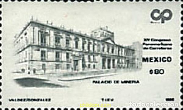 Sellos: 44166 MNH MEXICO 1986 15 CONGRESO PANAMERICANO DE CARRETERAS