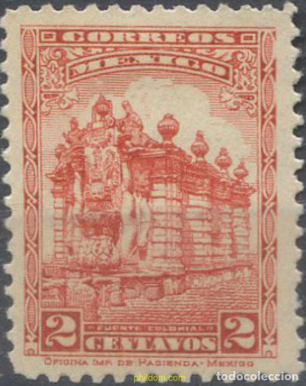 Sellos: 664496 HINGED MEXICO 1923 MONUMENTOS - Foto 1