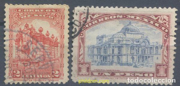 Sellos: 664524 USED MEXICO 1923 MONUMENTOS