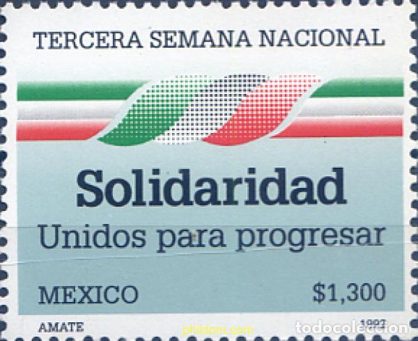 Sellos: 343923 MNH MEXICO 1992 SOLIDARIDAD
