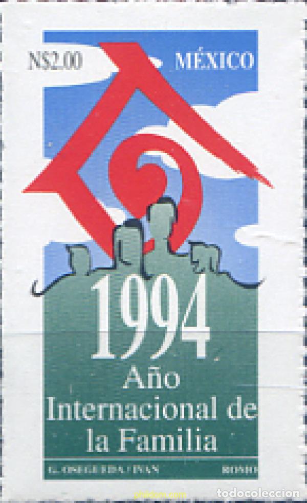 Sellos: 343924 MNH MEXICO 1994 A&Ntilde;O INTERNACIONAL DE LA FAMILIA