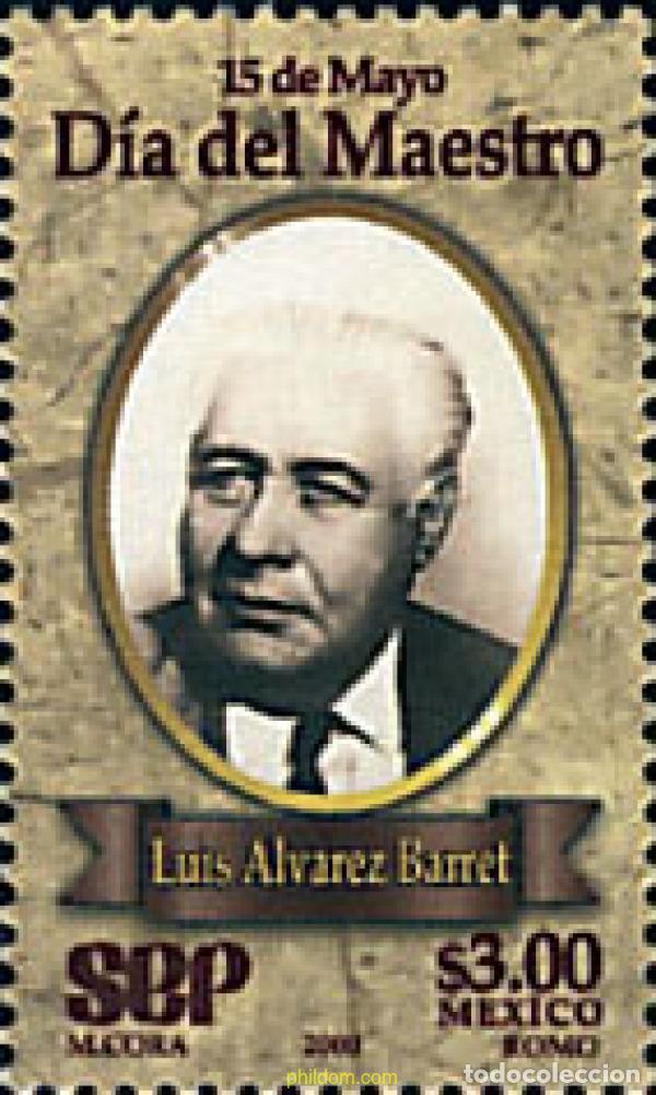 Sellos: 59792 MNH MEXICO 2000 DIA DEL MAESTRO - Foto 1