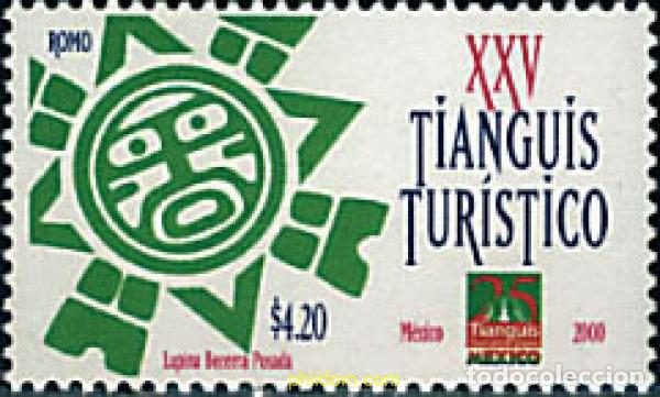 Sellos: 59793 MNH MEXICO 2000 25 FERIA DEL TURISMO EN ACAPULCO