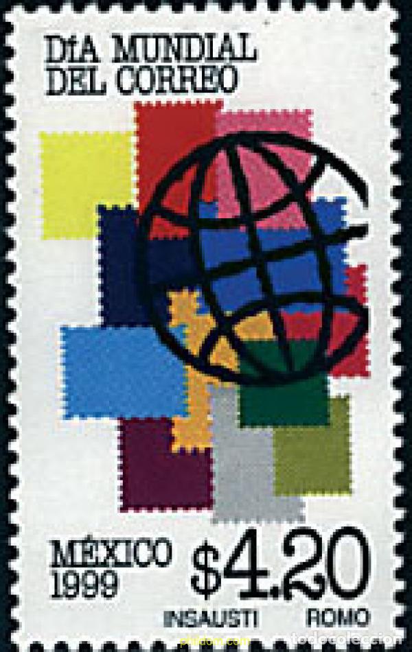 Sellos: 59799 MNH MEXICO 1999 DIA MUNDIAL DEL CORREO