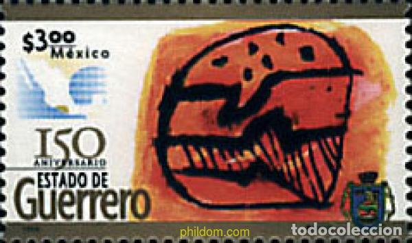 Sellos: 59816 MNH MEXICO 1999 150 ANIVERSARIO DEL ESTADO DE GUERRERO