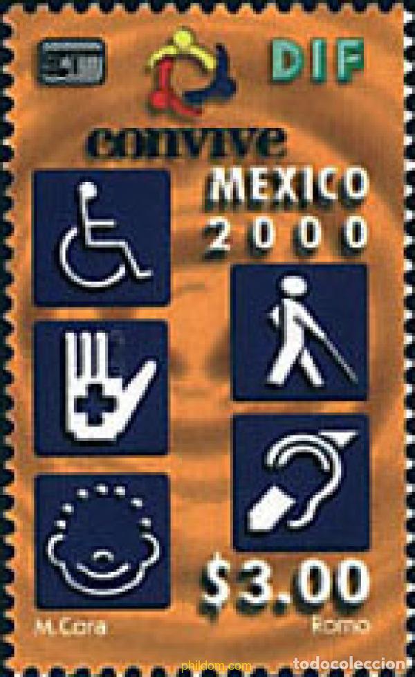 Sellos: 74503 MNH MEXICO 2000 CONVIVE - Foto 1