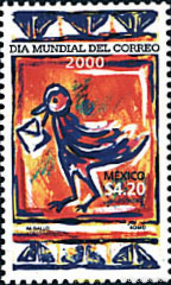 Sellos: 74511 MNH MEXICO 2000 DIA MUNDIAL DEL CORREO
