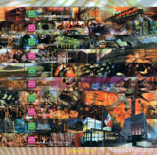 Sellos: 574281 MNH MEXICO 2000 EXPO 2000. EXPOSICION UNIVERSAL EN HANNOVER
