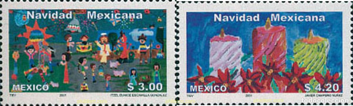 Sellos: 113793 MNH MEXICO 2001 NAVIDAD