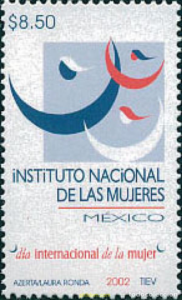 Sellos: 122369 MNH MEXICO 2002 INSTITUTO NACIONAL DE LAS MUJERES