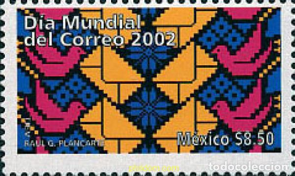 Sellos: 122361 MNH MEXICO 2002 DIA MUNDIAL DEL CORREO