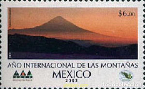 Sellos: 122363 MNH MEXICO 2002 A&Ntilde;O INTERNACIONAL DE LAS MONTA&Ntilde;AS
