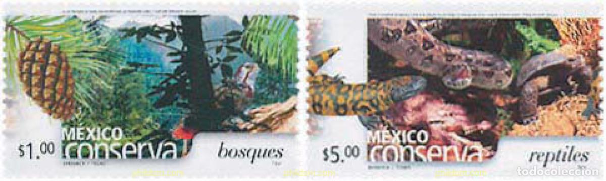 Sellos: 656189 MNH MEXICO 2002 MEXICO CONSERVA - Foto 1