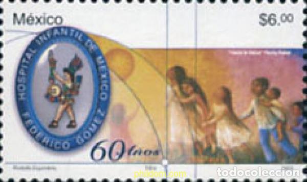 Sellos: 137609 MNH MEXICO 2003 60 ANIVERSARIO DEL HOSPITAL INFANTIL DE MEXICO
