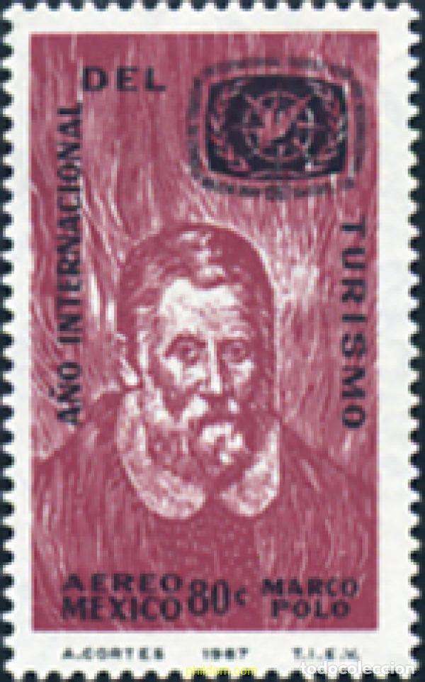 Sellos: 181990 MNH MEXICO 1967 AÑO INTERNACIONAL DEL TURISMO