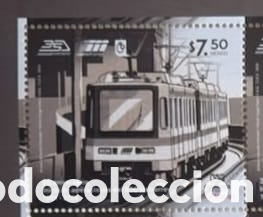 Sellos: CA)2026, Mexico, the stamp commemorating the 35th anniversary of the start of operations of STC Metr