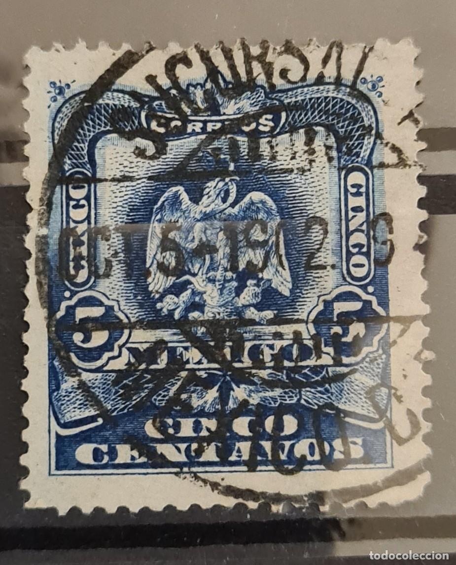 Sellos: Sello usado de Mexico 1899