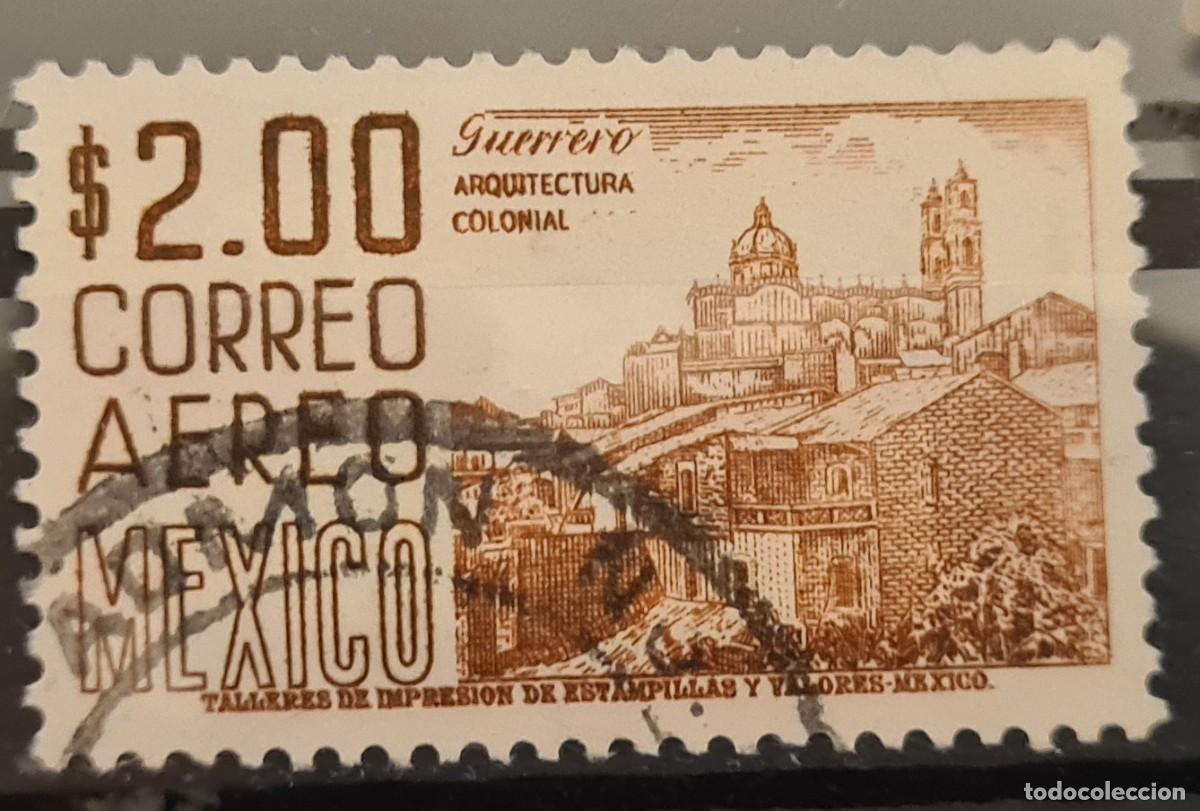 Sellos: Sello a&eacute;reo usado de Mexico 1962-63