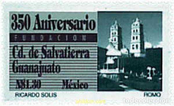 Sellos: 44204 MNH MEXICO 1994 350 ANIVERSARIO DE LA CIUDAD DE SALVATIERRA