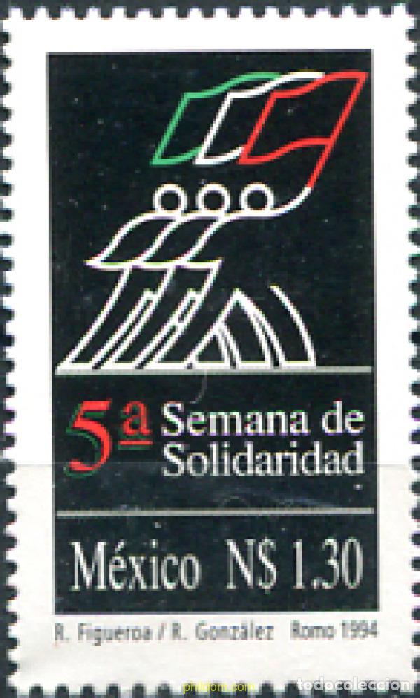 Sellos: 343693 MNH MEXICO 1994 SEMANA DE LA SOLIDARIDAD