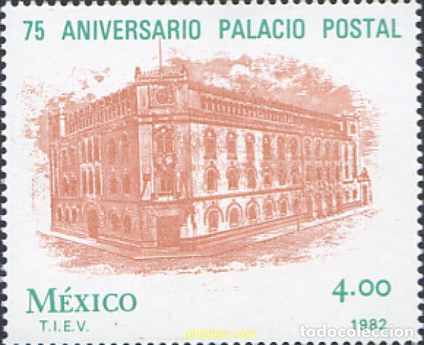 Sellos: 233622 MNH MEXICO 1982 75 ANIVERSARIO DEL PALACIO POSTAL