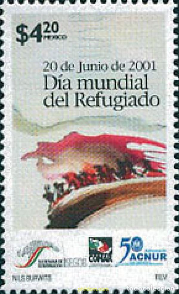 Sellos: 113768 MNH MEXICO 2001 DIA MUNDIAL DEL REFUGIADO