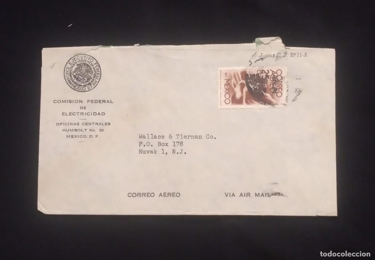 Sellos: TS) 1940 MEXICO, AIRMAIL, COVER SENT FROM MEXICO CITY TO NEW JERSEY, USA, VF.
