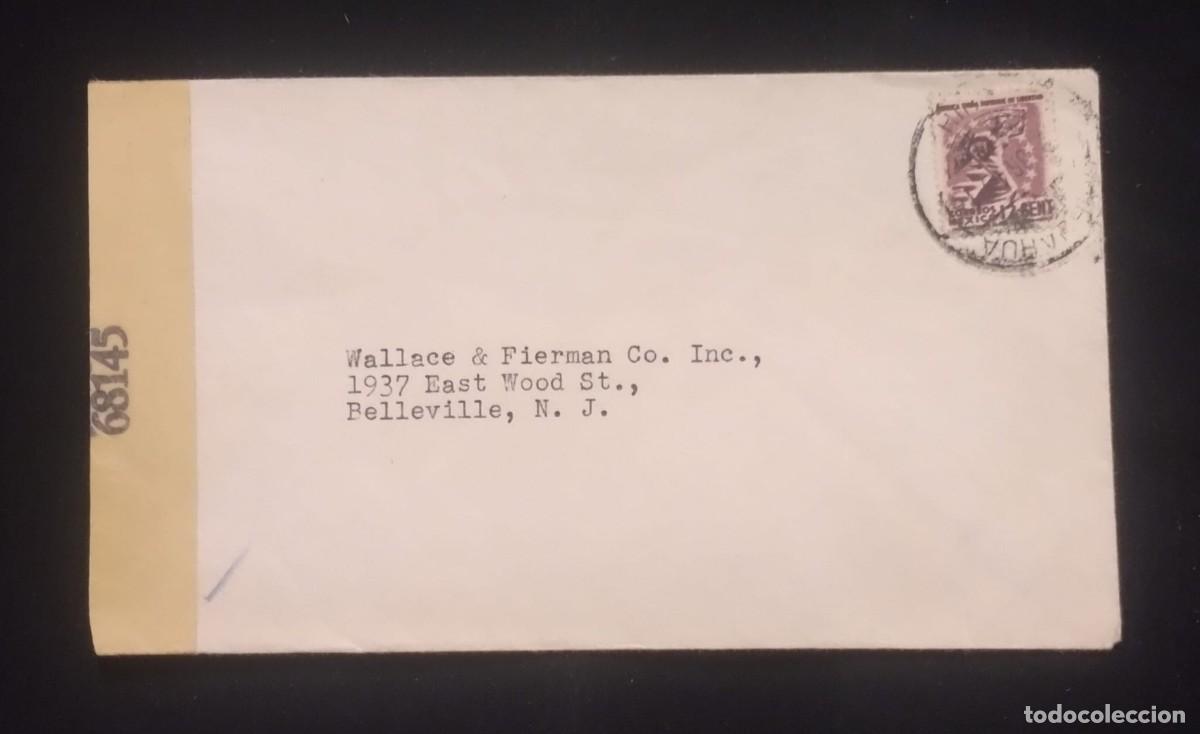 Sellos: TS) 1948 MEXICO, AIRMAIL, COVER SENT FROM CHIHUAHUA TO NEW JERSEY, USA, VF.