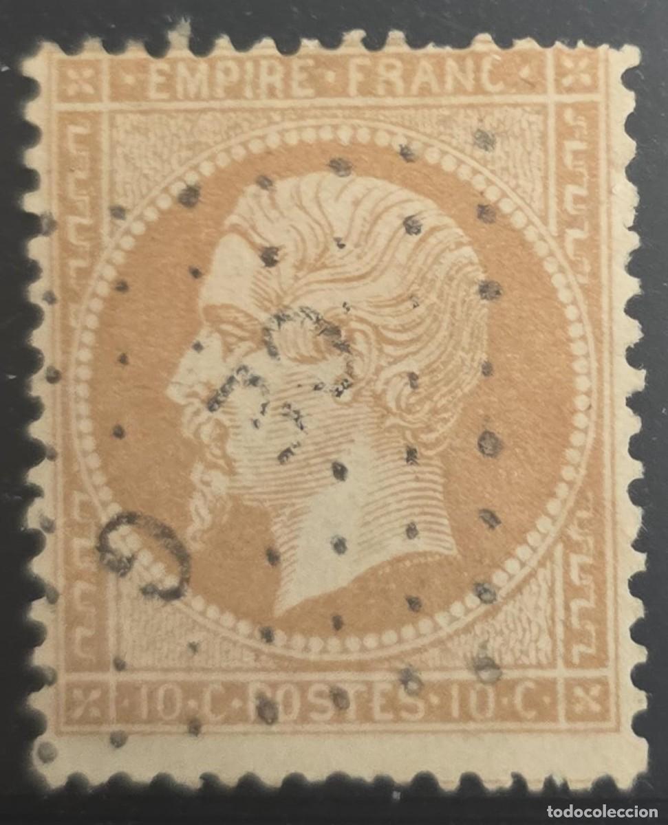 Sellos: O) 1862 circa, MEXICO, C.E. G. FRENCH MILITARY OCCUPATION OF MEXICO, EMPEROR NAPOLEON II, BUREAU, M