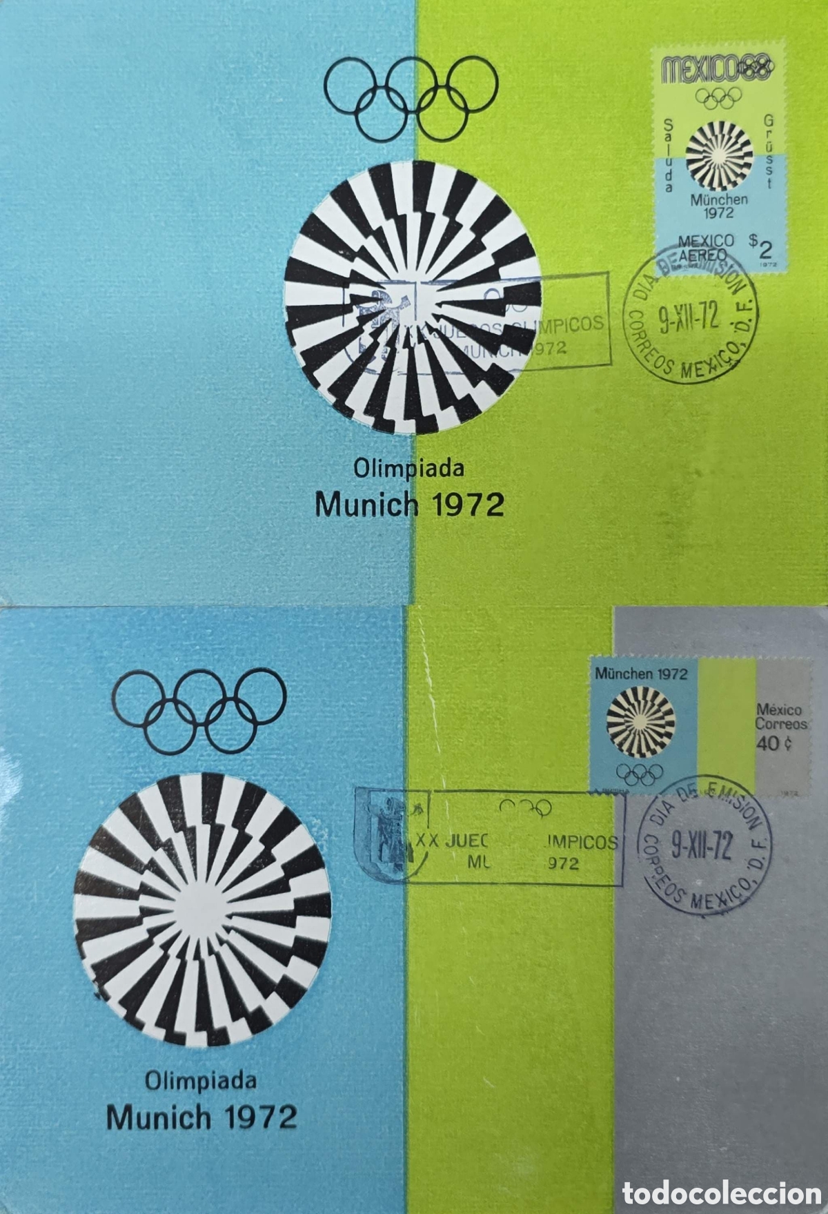 Sellos: CA)Mexico1972. 20th Olympic Games (Munich 1972)