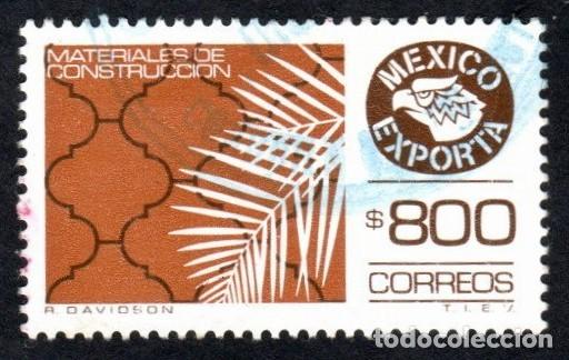 Sellos: M&eacute;xico. Exportaci&oacute;n Construcci&oacute;n. A&ntilde;o 1981. YT-919. Usado