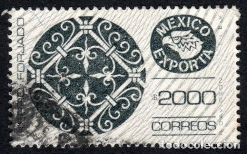 Sellos: M&eacute;xico. Exportaci&oacute;n Hierro Forjado. A&ntilde;o 1988 YT-1247. Usado
