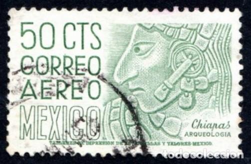 Sellos: M&eacute;xico. Cabeza de India A&ntilde;o 1960. YT-PA183HB. Usado